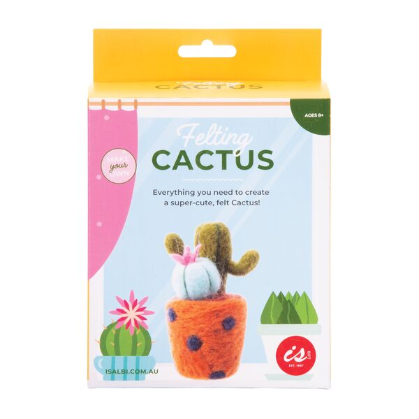 ISGIFT Felting Kit Cactus