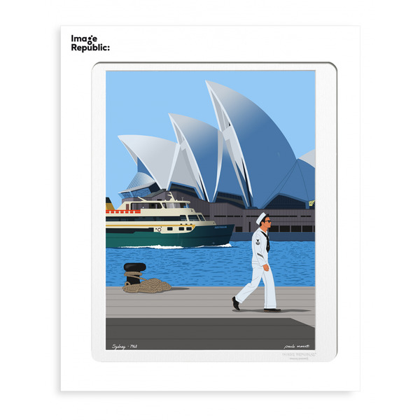 Image Republic Sydney 40cm x 50cm(IN STORE OR IN STORE PICK UP ONLY)
