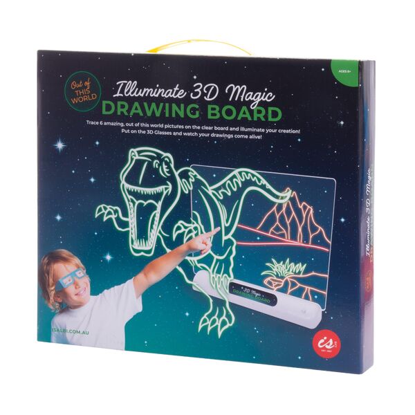 Illuminate 3D Magic Drawing Board Out of this World
