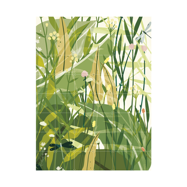 IXXI Green Garden ( Double Sided) Wall Art 120cm x 160cm