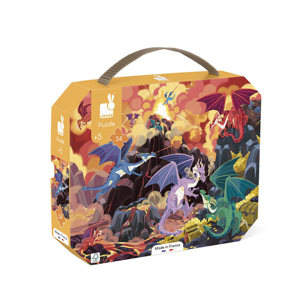 Janod Fiery Dragons Puzzle 54pcs