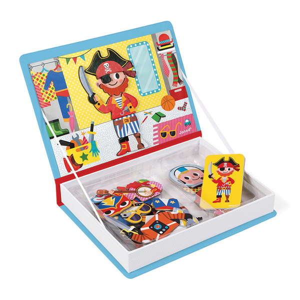 Janod Boys Dress Up Magnetibook