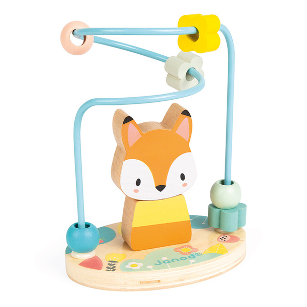 Janod Pure Fox Bead Maze ( wood )