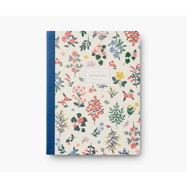 Rifle Paper Co. Ruled Notebook  Hawthorne