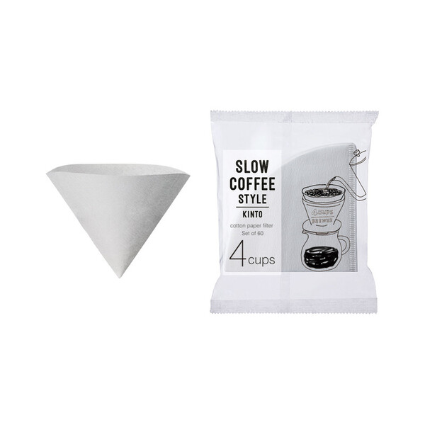 Kinto Slow Coffee Style Cotton Paper Filter 4 Cups