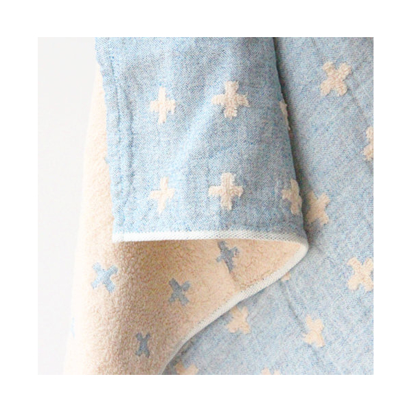 Kontex Linen Plus - Blue, Large (59x112cm)
