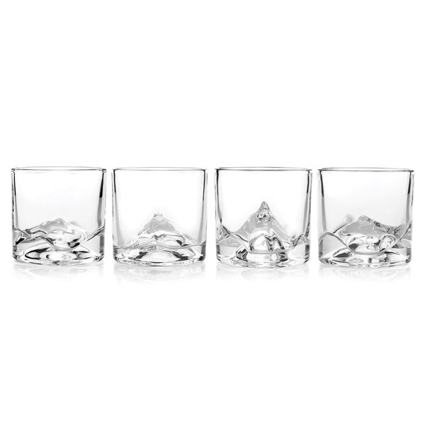 Liiton The Peaks Whiskey Glasses Set of 4