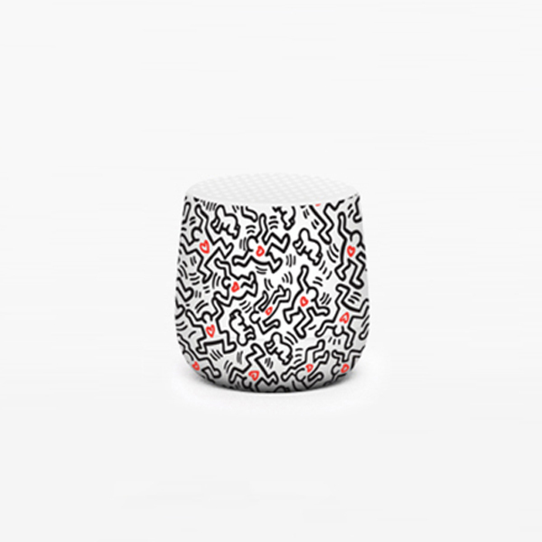Lexon Mino + BT Speaker Keith Haring Love White