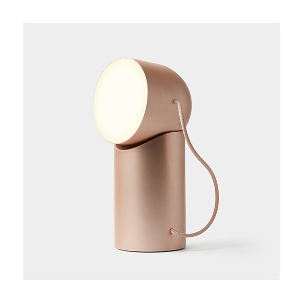 Lexon Orbe Portable LED Lamp With Detachable Diffuser Gold