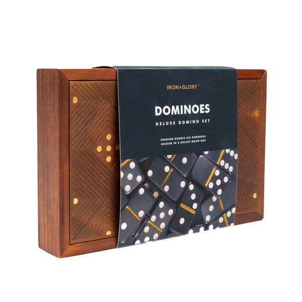 Luckies Iron & Glory - Dominoes XL Natural Wood