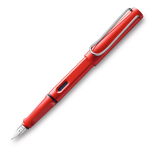 LAMY Safari Fountain Pen Medium Red