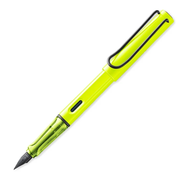 LAMY Safari Neon Yellow Fountain Pen- Medium