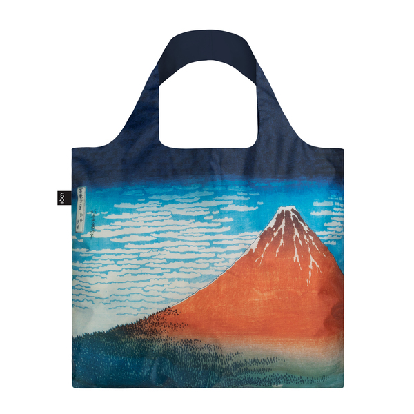 LOQI Reusable Shopping Bag Museum Collection- Red Fuji