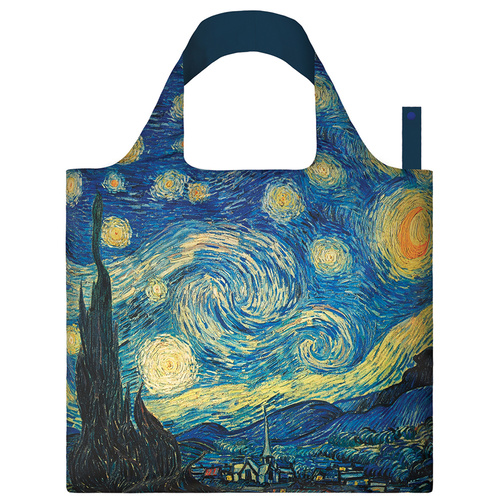 LOQI Reusable Shopping Bag Museum Collection Vincent Van Gogh The Starry Night