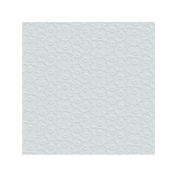 Marimekko Embossed Unikko Light Blue Napkins