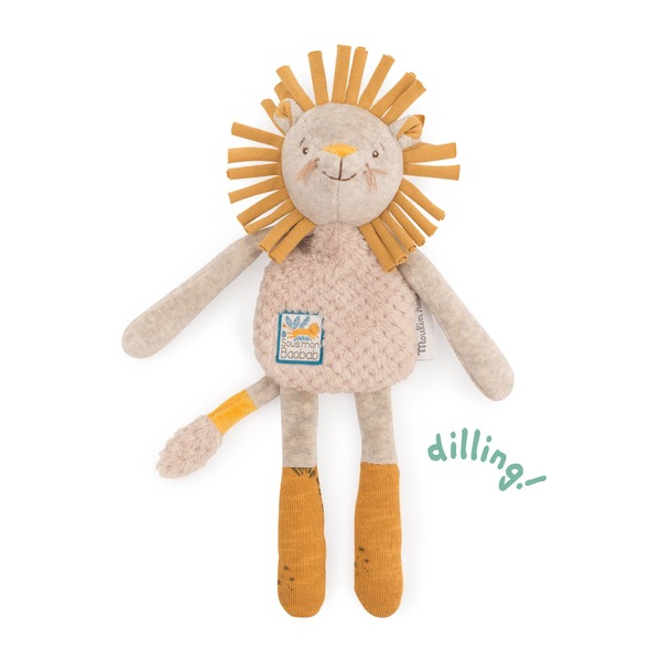 Moulin Roty Sous Mon Baobab Paprika The Lion Rattle
