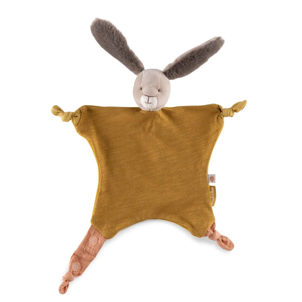 Moulin Roty Trois Petits Lapins Ochre Rabbit Comforter
