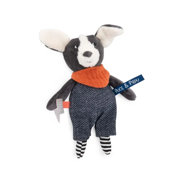 Moulin Roty Puce & Pilou Small Dog Puce