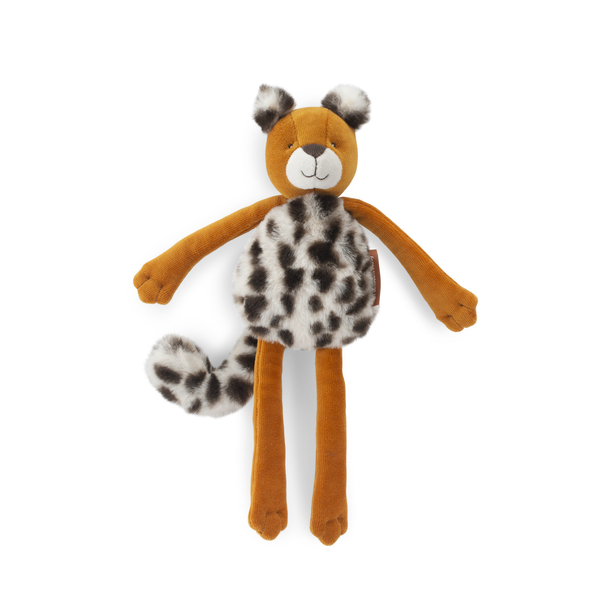 Moulin Roty La Foret Mawa Taigo leopard rattle