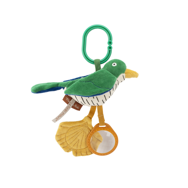 Moulin Roty La Foret Mawa hanging activity bird