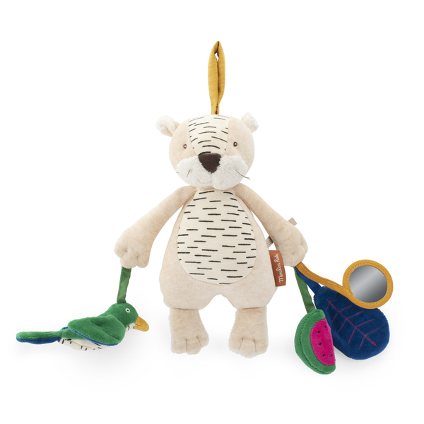 Moulin Roty La Foret Mawa hanging activity tiger