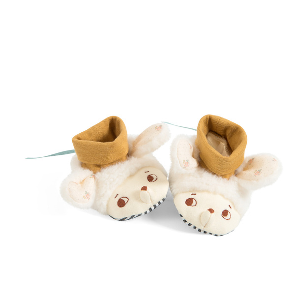 Moulin Roty Apres la Pluie Sheep Slippers