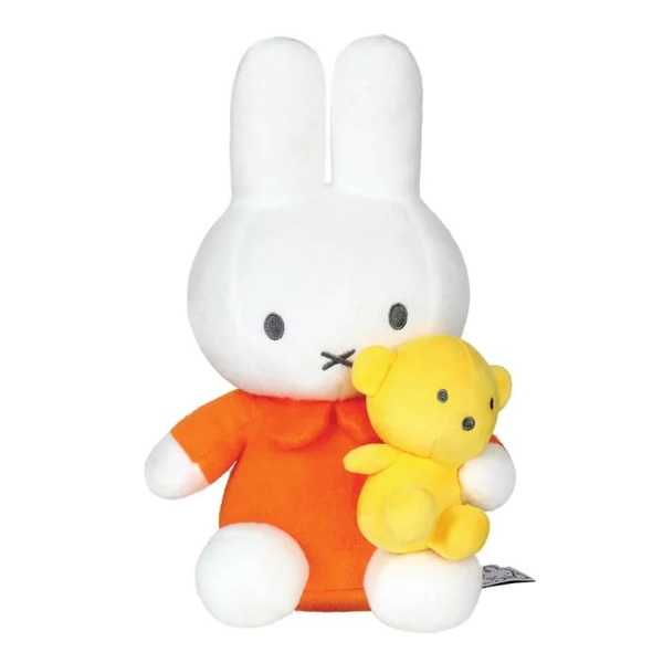 Miffy Plush with Bear 26cm
