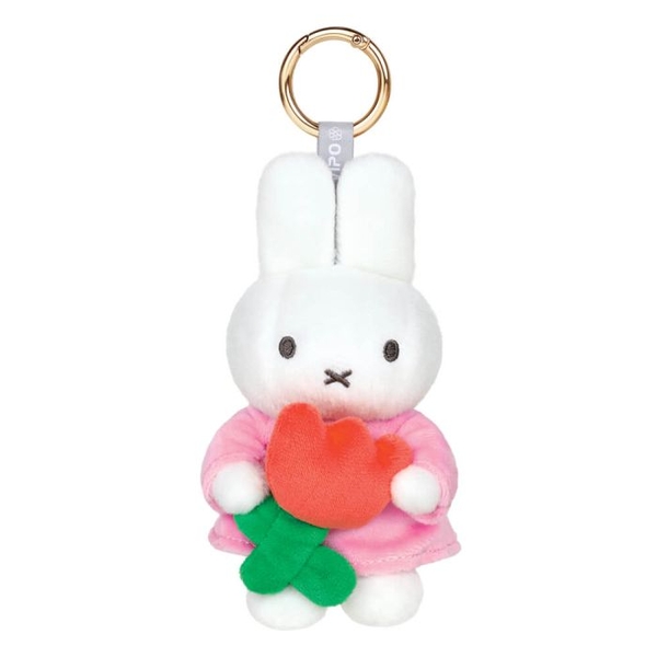Keyring: Miffy With Tulip