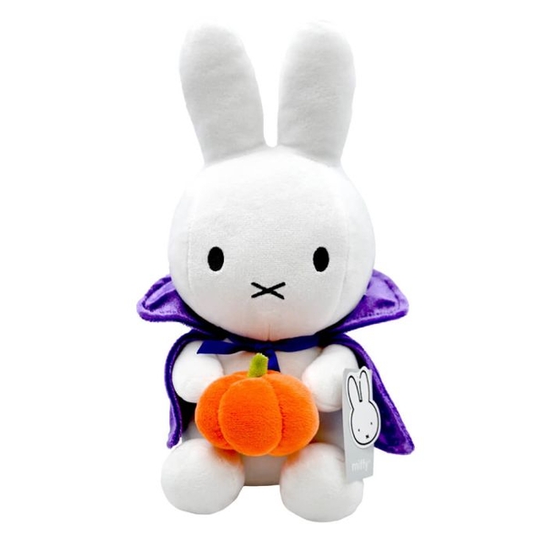 Soft Toy: Miffy Halloween With Cape & Pumpkin 32cm