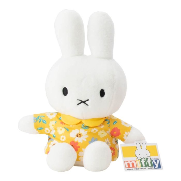 MIFFY Plush Yellow Flower Dress
