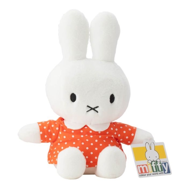MIFFY Plush Orange Spot Dress