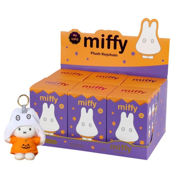 Miffy Halloween Soft Plush Keyring Blind Box