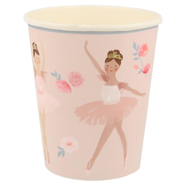 Meri Meri Ballet Paper Cups 8pk