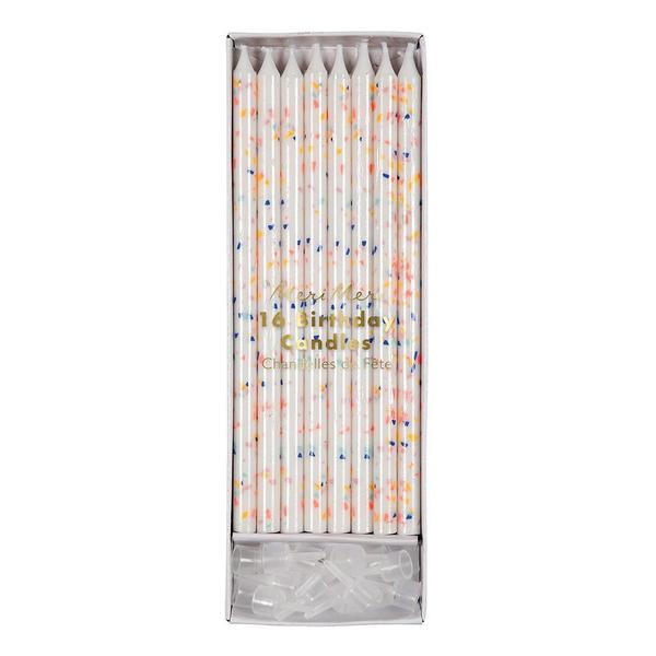 Meri Meri Glitter Candles Multi Spec