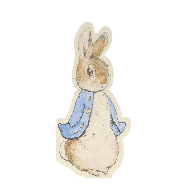 Meri Meri Peter Rabbit Diecut Napkins Set of 20