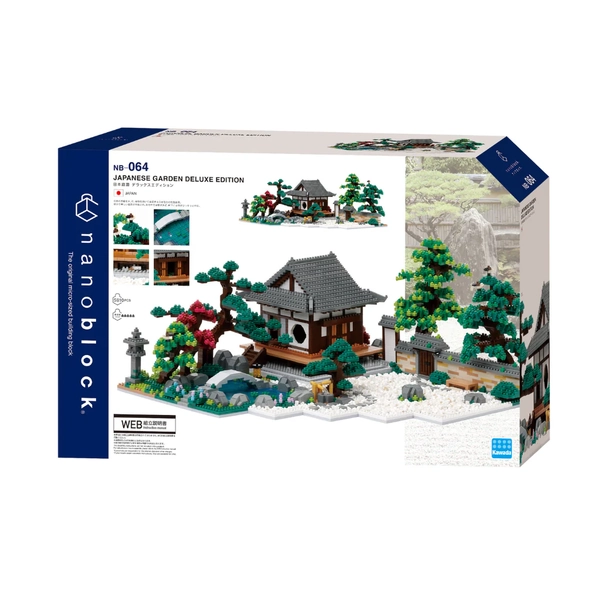 Nanoblock Japanese Garden Deluxe Edition