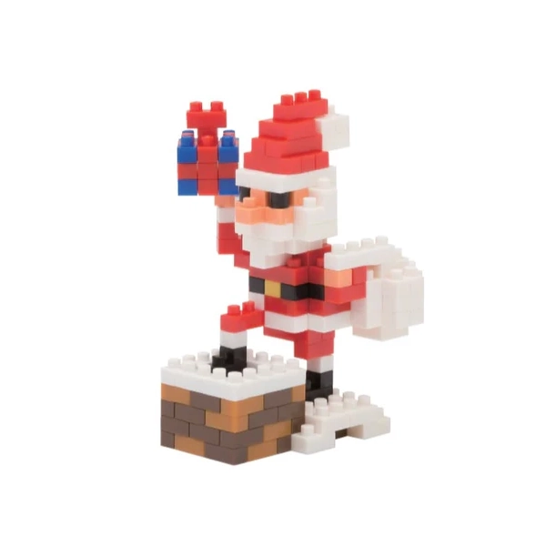 Nanoblock Santa Claus On The Chimney