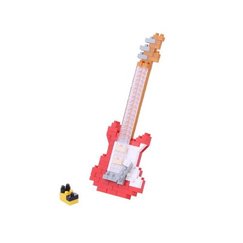 Nanoblock Electric Guitar Red