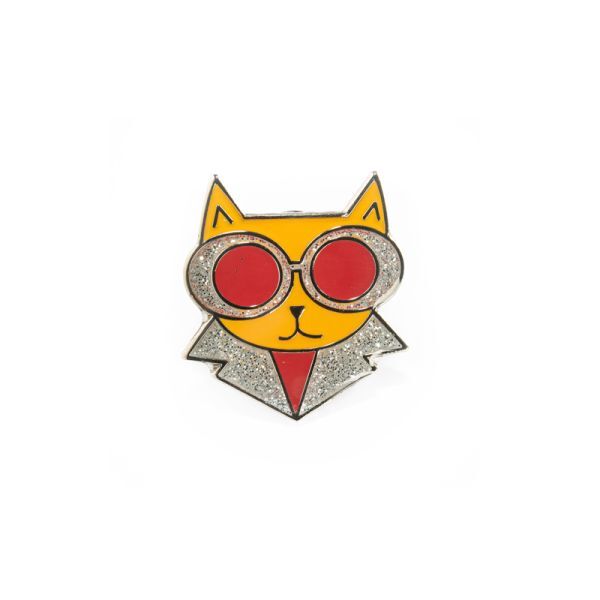 Enamel Pin - Meowton John