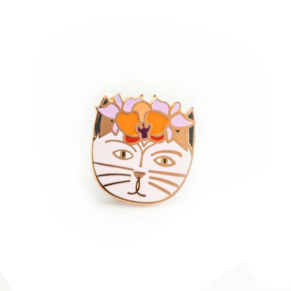 Enamel Pin Georgia O'Kitty