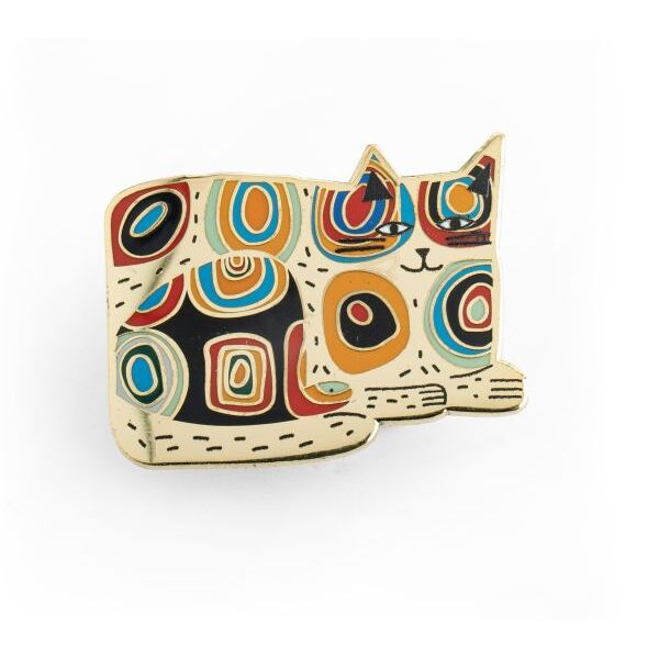 Luxury Enamel Pin - Wassily Cat