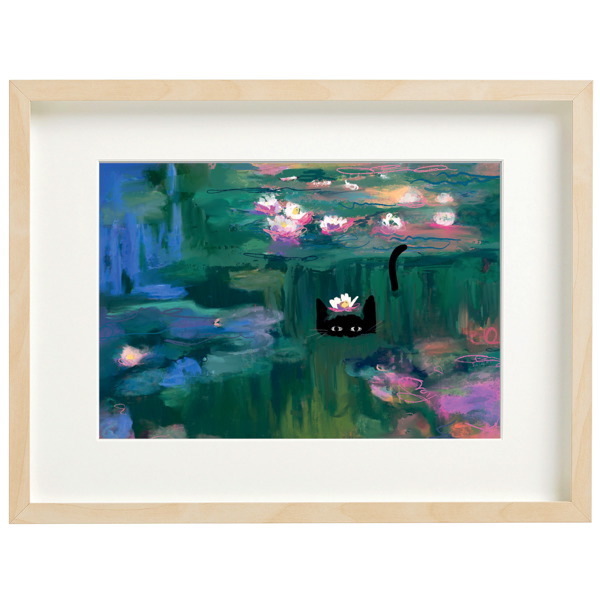 Art Print Monet Waterlillies