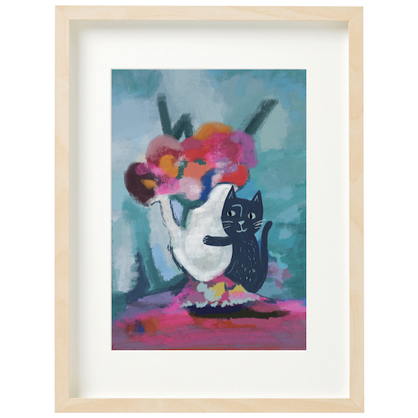Niaski Art Print Catisse Flowers 2