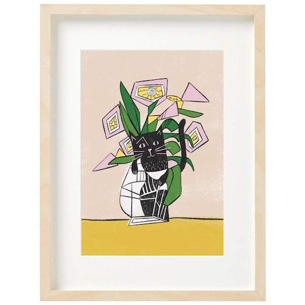 Niaski Art Print Picatso Flowers