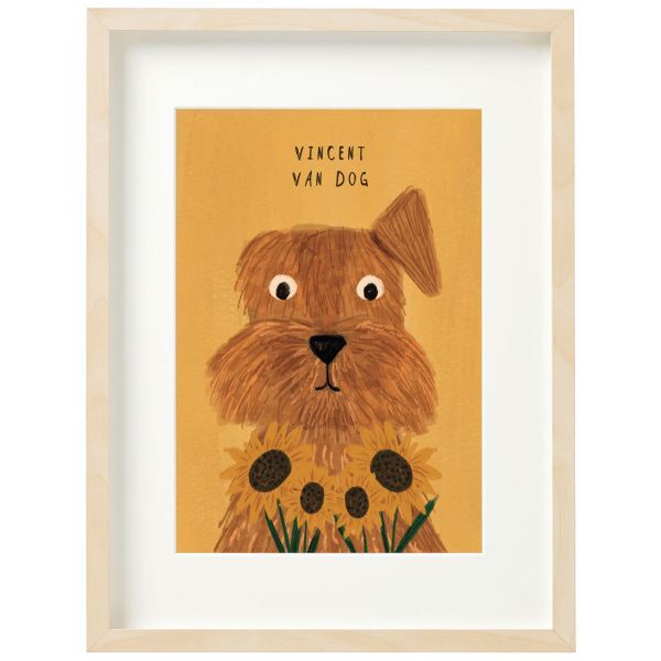Niaski Art Print Vincent Van Dog