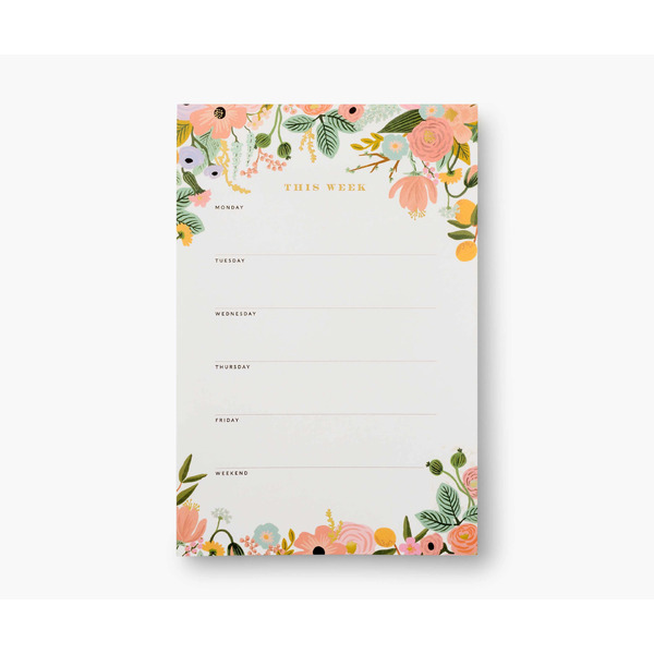 Rifle Paper Co. Memo Notepad Garden party