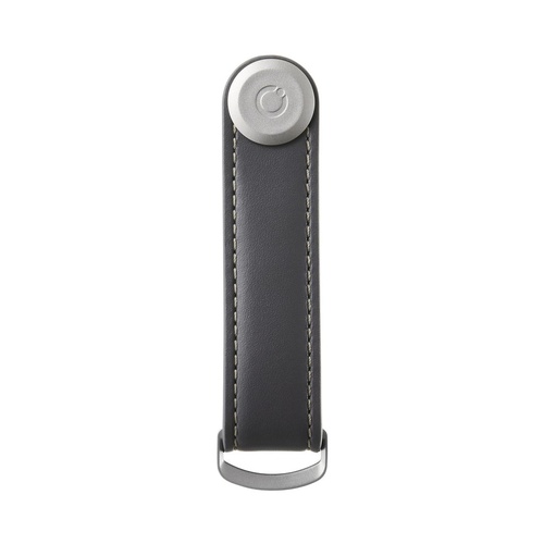 Orbitkey 2.0 - Charcoal Leather with Grey Stitching