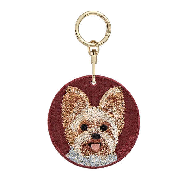 Emjour Embroidered Keychain - Yorkshire Terrier