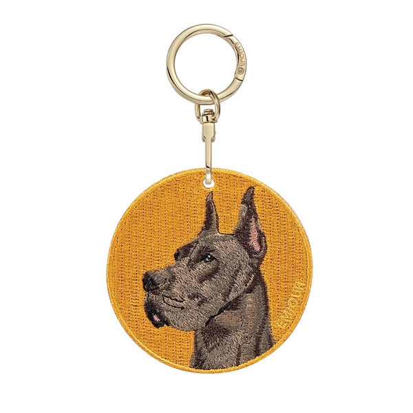 Emjour Embroidered Keychain -  Great Dane