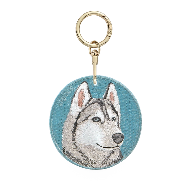 Emjour Embroidered Keychain -  Husky